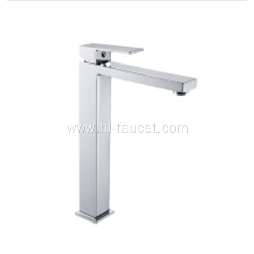 brass deck mounted basin faucet